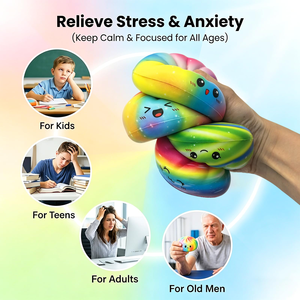 Jouet anti-stress à presser très populaire : Pâton réaliste en forme de pain vapeur, jouet en caoutchouc souple pour soulager le stress - Product Image 2