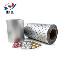 JEREL JR-0101 Rouleau de feuille d'aluminium composite OPA/PVC de qualité pharmaceutique et médicale 8021, épaisseur 130-200 microns, certifié GMP