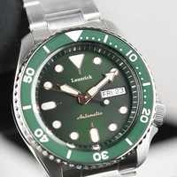 Montres automatiques mécaniques pour hommes, étanches, lumineuses, en acier inoxydable 316L de classe saphir 42,5 mm, Fashion Business