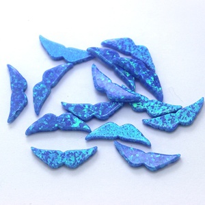 12mm Stella di <span class=keywords><strong>David</strong></span> Lab Creato Opale Sintetico per la Collana Ebraica di Fascino Del Pendente - Product Image 3