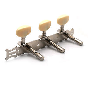 Set 2 buah 1L1R kepala mesin tuner kunci pasak penyetel gitar klasik krom - Product Image 3