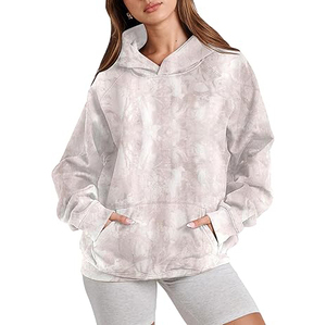 Sudadera con Capucha Estampada Personalizada para Mujer, Primavera, Holgada, Informal, para Correr, Fitness, Deportes, Nueva, Corta, Impermeable, Diseño Frontal Tejido - Product Image 4