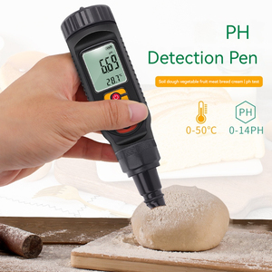 เครื่องวัดค่า <span class=keywords><strong>pH</strong></span> ของดินแป้งปากกากันน้ำเครื่องทดสอบอาหารผลไม้ใช้ในบ้านทำปุ๋ยหมักความแม่นยำสูง