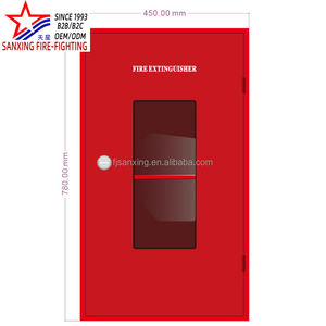 Gabinete para Extintor de Incendios Montado en Pared, de Acero al Carbono, Ignífugo, Ajustable y <span class=keywords><strong>Extensible</strong></span>, Accesorio para Equipo de Extinción de Incendios - Product Image 1