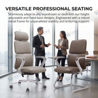 Chaise de bureau moderne avec design ergonomique, hauteur réglable, fonction pivotante, mécanisme de levage pour chambre et bureau à domicile