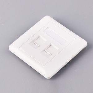 Panel <span class=keywords><strong>de</strong></span> <span class=keywords><strong>Red</strong></span> Tipo 86, Placa <span class=keywords><strong>de</strong></span> <span class=keywords><strong>Red</strong></span> para Pared, <span class=keywords><strong>Toma</strong></span> <span class=keywords><strong>de</strong></span> <span class=keywords><strong>Red</strong></span> Ethernet <span class=keywords><strong>RJ45</strong></span>, Placa Frontal <span class=keywords><strong>de</strong></span> 86x86mm, <span class=keywords><strong>Doble</strong></span> Puerto - Product Image 3