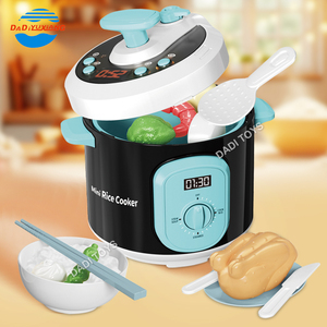 B/O Autocuiseur et bouilloire acousto-optiques, <span class=keywords><strong>jouet</strong></span> de simulation de cuisine, cuiseur à riz, petits appareils électroménagers - Product Image 1