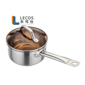 LECOS Factory – Nouvelle marmite à lait à <span class=keywords><strong>induction</strong></span> multifonction en acier inoxydable avec couvercle, personnalisable avec logo, pour cuisine - Product Image 2