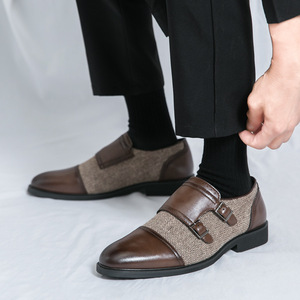Nouvelles Chaussures Décontractées en Cuir pour Hommes Style 2026 – Grande Taille 46 Confortables à Enfiler – Vente en Gros - Product Image 1