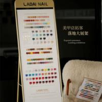 Version coréenne Offre Spéciale Ouboli Ladai 158 Couleurs Glace Vernis à Ongles Gel Salon de Manucure Professionnel Gel Uv Gel Long Last Gel