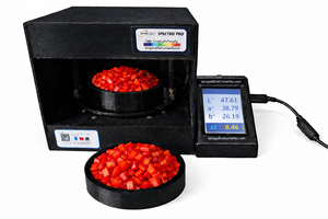 เครื่องวัดสีแบบพกพา Sensegood สำหรับการเกษตร สเปกโตรโฟโตมิเตอร์ CIE Lab CMYK Analyzer SpectroPro DeltaE 400-700nm 1nm - Product Image 3
