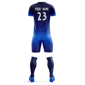 Nouvel ensemble maillot et short de football 2026 personnalisé, léger, anti-humidité, uniforme d'équipe, fabrication en gros - Product Image 5