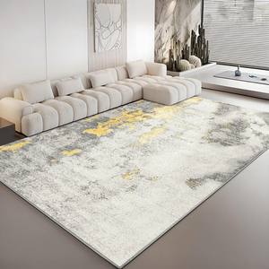 Alfombra Rectangular Abstracta Italiana H-089, Imitación de Cachemira, Antideslizante, Resistente a las Manchas, Alfombra para Entrada de Casa - Product Image 3