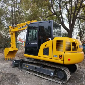 Used Komatsu PC 70 Excavator For Sale Original Japan Komatsu PC70 PC78 PC60 PC55 Excavator Excellent Farming Equipment