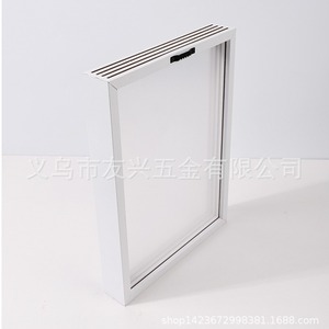 Cadre photo transparent rectangulaire pour empreintes de mains, en panneau artificiel, pour DIY artistique, idéal pour salon, chambre, bureau, entrée - Product Image 4