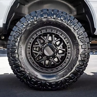 Roues forgées personnalisées Jantes en alliage tout-terrain pour SUV et camions avec design robuste et moderne Jantes forgées noires