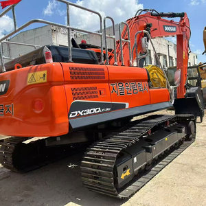 Excavatrice sur chenilles Doosan DX300 d'occasion, 30 tonnes, hydraulique, matériel de construction - Product Image 3