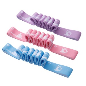 Sangle de yoga Firebird à 12 compartiments, en polyester et coton imprimé, pour enfants, danse, exercice, étirement - Product Image 5