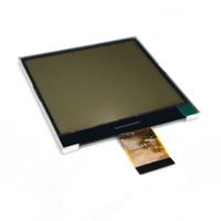 Kit d'écran LCD HISPEEDIDO 2,5 pouces en niveaux de gris pour GameBoy GB DMG, même taille d'affichage, installation facile, menu OSD intégré.