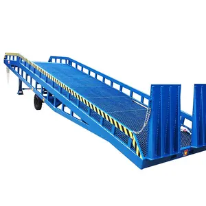 Mobile idraulico Dock Ramp per Truck & carrelli elevatori componente PLC per Farm Yard Container carico e Container carico