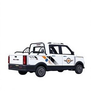 Camionnette électrique à double cabine, véhicule de transport domestique à énergie nouvelle, camion de fret, camionnette électrique Ram - Product Image 4