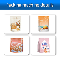 Machine d'emballage automatique multifonctionnelle pour sachets de céréales en poudre, avec remplissage haute vitesse pour applications alimentaires et chimiques