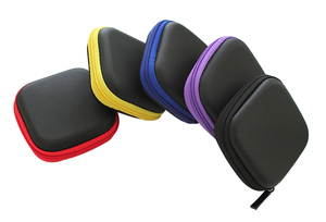 Pochette de rangement pour écouteurs, boîte carrée dur en EVA, organisateur de câbles <span class=keywords><strong>USB</strong></span>, étui pour écouteurs oreillettes disque U, petits objets - Product Image 2