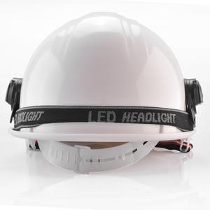 قبعة صلبة لحماية رأس التعدين مع شعلة ليد - Product Image 2