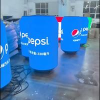 Kiosque publicitaire intérieur personnalisé OEM/ODM avec écran anti-choc et étanche pour promotion de marques de boissons (type Ice Can Screen)