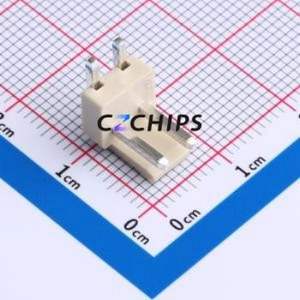 HC-VH-2A2W-M Wire-to-Board Pin Header Bent Lead Through Hole,P=3.96mm Connector 1x2P 3.96mm Right Angle Insert VH - Product Image 1