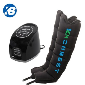 Máquina de Presoterapia para Drenaje Linfático y Desintoxicación Corporal, Masajeador de <span class=keywords><strong>Piernas</strong></span> por Compresión de Aire, Botas de Recuperación de 4 Cámaras - Product Image 1