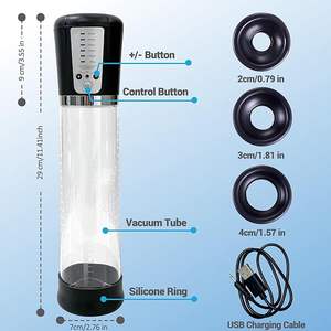 電気ペニス真空ポンプ4吸引強度自動高真空ペニス拡大拡張ポンプペニス拡大空気装置 - Product Image 6