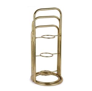 Macetas nuevas plegables de oro para jardín, interior, hierro redondo, venta al por mayor, macetas baratas de Metal, macetas para plantas - Product Image 2