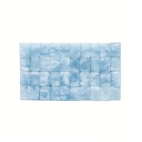 Ensemble de Mahjong de Luxe Nacré, 160 Tuiles Américaines, Jeu de Mahjong Portable pour les Voyages, les Réunions Familiales et les Moments de Divertissement Social