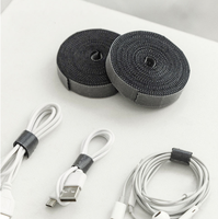 Attache de câble Flexible en Nylon à boucle et crochet