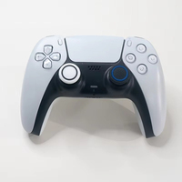 Poignée pour manette PS4 PS5 Xbox One Wii U Switch Pro, joystick analogique, couvre-bouton, anneau bicolore