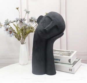 Criativo Gesso Estátuas de Figuras Abstratas Decoração Hotel Modelo Sala Resina Artes e Ofícios - Product Image 5