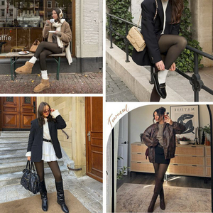 2025 Newest Popular Translucent Thermal Winter Warm Fake <strong>Dark</strong> Skin <strong>Brown</strong> Fleece Lined High Waist Breathable Snagging <strong>Leggings</strong> - Product Image 4
