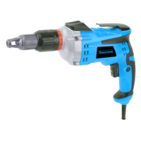 Visseuse électrique filaire 710W pour plaques de plâtre, profondeur réglable, visseuse manuelle pour l'installation de plafonds et murs en plaques de plâtre