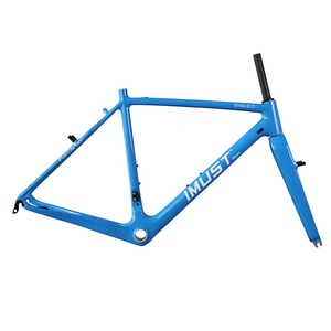 700C <span class=keywords><strong>Carbon</strong></span> Khung Xe Đạp V Phanh Cyclocross Khung Xe Đạp <span class=keywords><strong>Carbon</strong></span> Khung Xe Đạp En Thử Nghiệm Tiêu Chuẩn - Product Image 1