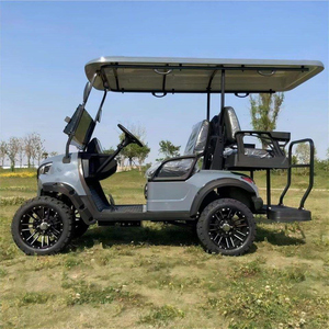 Voiturette de golf multifonctionnelle de conception nouvelle, fabriquée en usine, 5-6 places, avec châssis en acier haute résistance, vitesse de 30-50 km/h, autonomie de 70-90 km, certifiée CE - Product Image 2