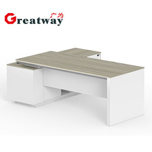 Escritorio ejecutivo de gama alta de diseño de Greatway, mesa de ordenador de Jefe de Oficina de lujo, director ejecutivo moderno ergonómico - Product Image 1