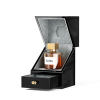 Flacon vide de luxe, design personnalisé de haute qualité, emballage cosmétique ISO 9001, boîte à parfum en papier avec tiroir
