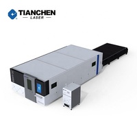 Promotion : Machine de découpe laser à fibre optique CNC 12000, grande zone de travail, 12 kW, pour la découpe de métaux