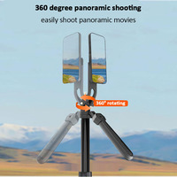 Téléphone magnétique extensible support de téléphone de golf bluetooth selfie bâton aimant trépied enregistreur de pointe de sol