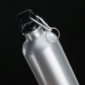 Botella de Agua Deportiva de Aluminio de Una Sola Capa con Logotipo Personalizable, para Ciclismo, Deportes al Aire Libre, Montañismo - Product Image 5