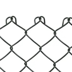 Dingzhou Five-Star Metals pvc coated galvanized chain link fence wire mesh mma aperture 50 mm 6ft price per roll