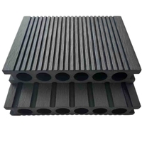 Planche de terrasse en WPC à grain de bois 3D, imperméable, design moderne, texture naturelle, revêtement composite extérieur pour jardin, patio, Chine