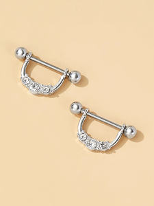 <span class=keywords><strong>Piercing</strong></span> <span class=keywords><strong>de</strong></span> Pezón Falso <span class=keywords><strong>de</strong></span> Circonita Chapado en Oro <span class=keywords><strong>de</strong></span> Alta Calidad Premium, Acero Inoxidable Quirúrgico 316L, Joyería <span class=keywords><strong>de</strong></span> Moda para <span class=keywords><strong>Piercing</strong></span> <span class=keywords><strong>de</strong></span> Pezón - Product Image 3