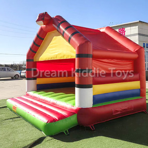 Château gonflable commercial 4x4m sur le thème du tigre, château gonflable pour enfants, idéal pour les fêtes en plein air et la location - Product Image 2
